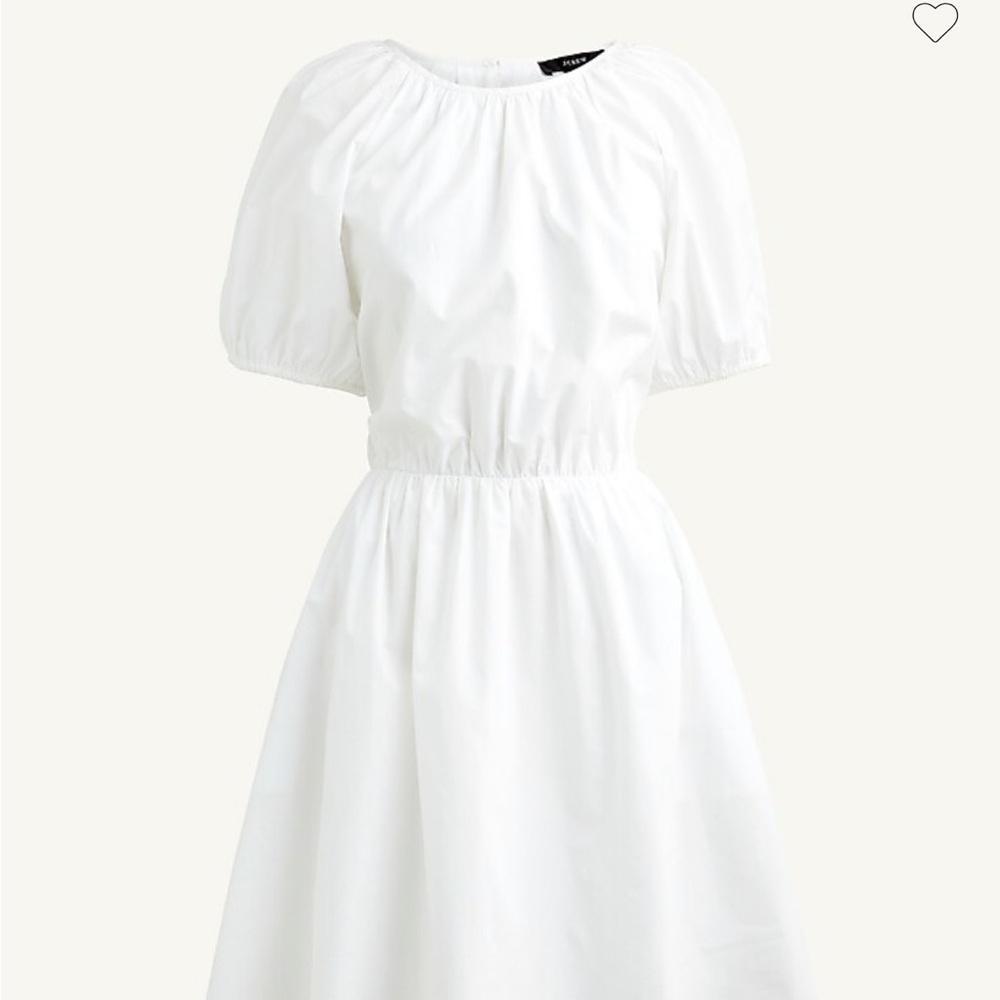 Jcrew Poplin Dress
